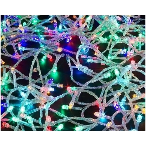 Instalatie Pom Craciun, 180 Becuri Xenon, 13 m, Multicolora