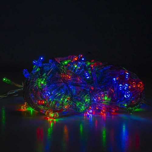 Instalatie Pom Craciun, 140 Becuri Xenon, 11 m, Multicolora