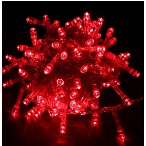 Instalatie Pom Craciun, 200 Becuri Led, Rosie