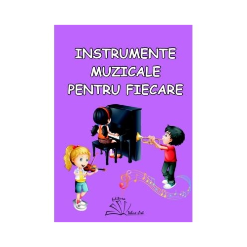 Instrumente muzicale pentru fiecare. Set cu 56 de jetoane