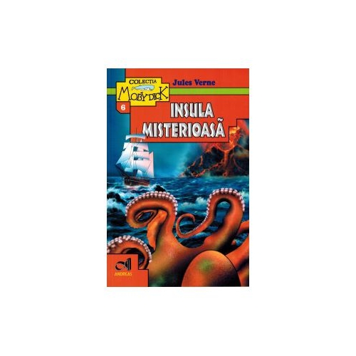 Insula misterioasa - Jules Verne Carti pentru copii Andreas