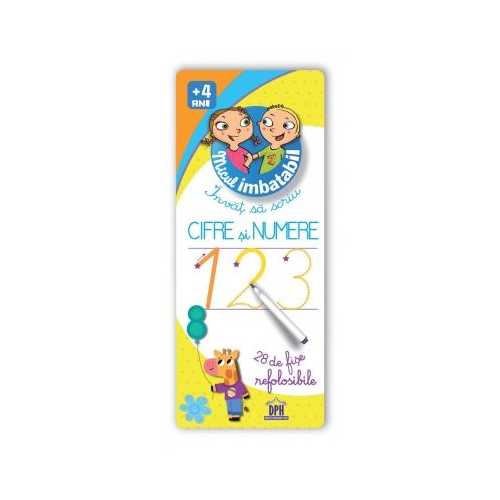 Sunt imbatabil. Invat sa scriu CIFRE SI NUMERE, editura Didactica Publishing House