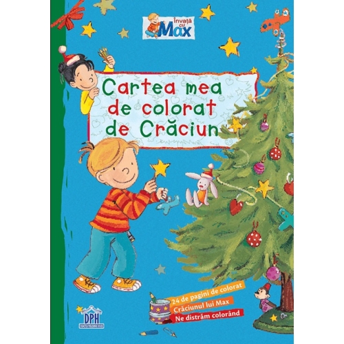 Cartea mea de colorat de Craciun - Christian Tielmann, editura Didactica Publishing House