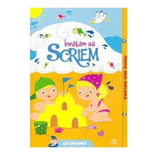 Invatam sa scriem. Carte cu diploma, editura Kreativ