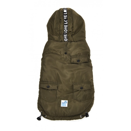 Hainuta pentru caini Marime 50 Verde Inchis - Mon petit ami ( JKT3412 )