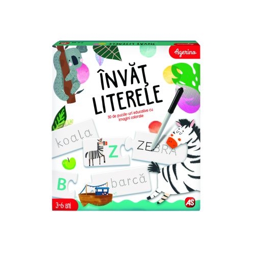 Joc educativ Invat literele, As games