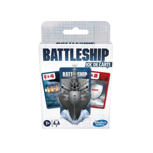 Joc de societate Battleship, jocul cu carti in limba romana, Hasbro