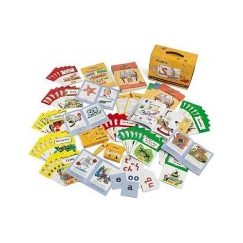 Jolly Phonics Extra Kit. Cartonase educative pentru copii publicate de editura Jolly Learning