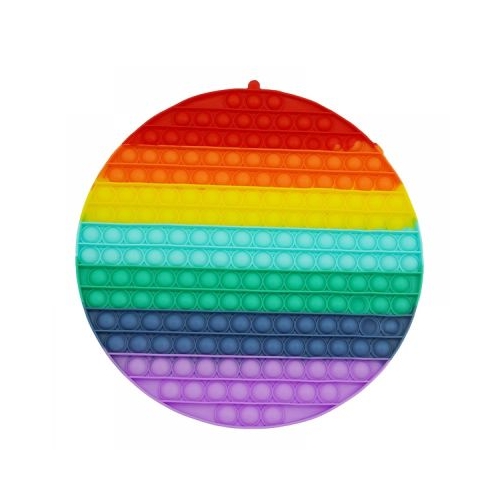 Jucarie antistres din silicon Pop it now and flip rotund multicolor, FLIPPY