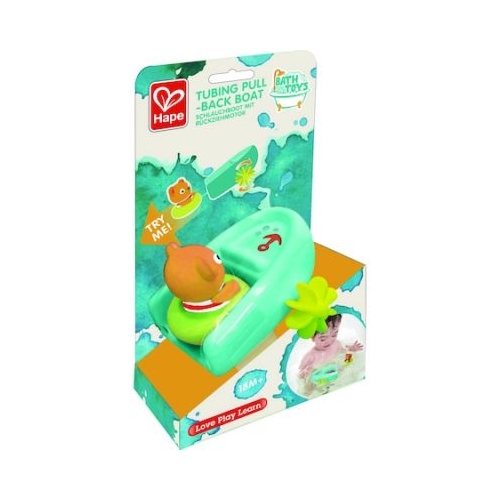 Jucarie de baie. Ursulet cu barca de salvare HAPE