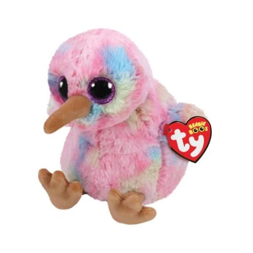 Jucarie de plus Pasarea Kiwi, 15 cm, TY