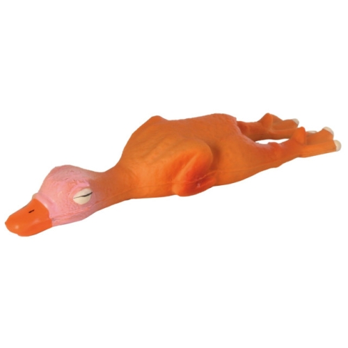 Jucarie Rata Latex 14 cm cu Sunet 35093