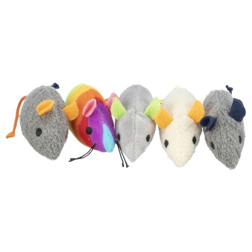  Jucarie Pentru Pisici, Soarece Plus, 7 cm, Diferite Culori, 41112