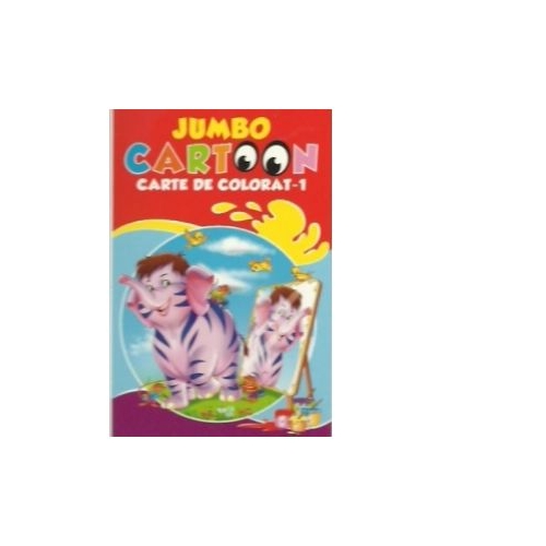 Jumbo Cartoon 1 - Carte de colorat, editura All