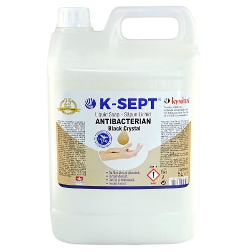Sapun lichid antibacterian Black Crystal, 5L K-sept