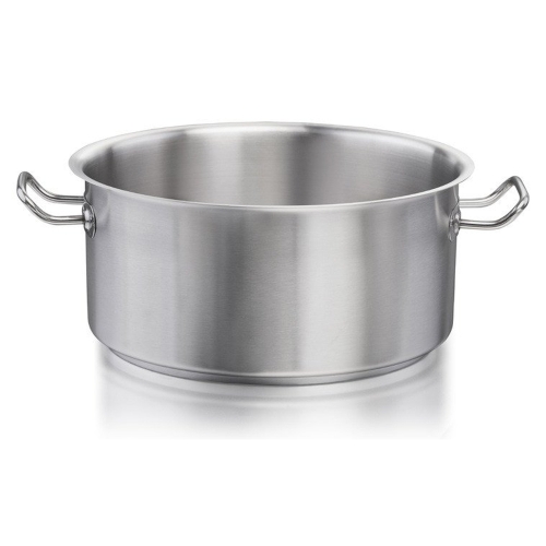 Cratita, capacitate 12 litri, cu 2 manere, din inox, diametru 320mm