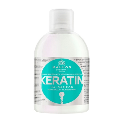 Kallos Sampon Keratin, 1000ml. Produs pentru ingrijirea, spalarea si intretinerea parului