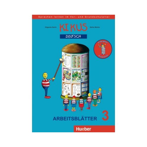 KIKUS Deutsch Arbeitsblätter 3 (5 bis 10 Jahre) Sprachen lernen im Vor- und Grundschulalter - Edgardis Garlin, Stefan Merkle