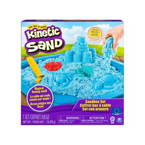 Kinetic Sand, Set complet albastru, Spin Master