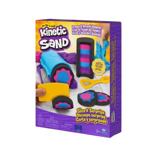 Kinetic Sand Set cu Surprize, Spin Master