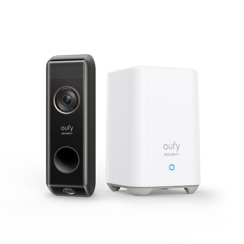 Kit Sonerie video eufy Dual Camera + HomeBase 2