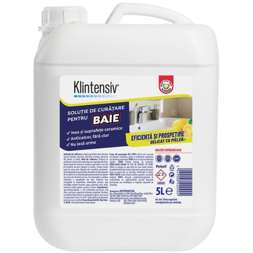 Davera Detergent universal baie anti-calcar, 5 L. Produs pentru curatare si igienizare suprafete