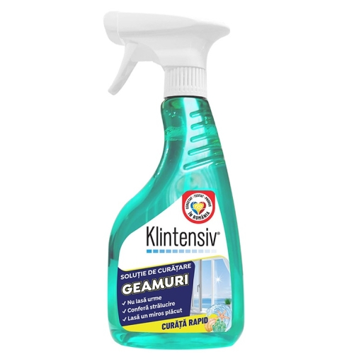 Davera Solutie pentru curatat geamuri, 500 ml. Produs pentru curatare si igienizare suprafete