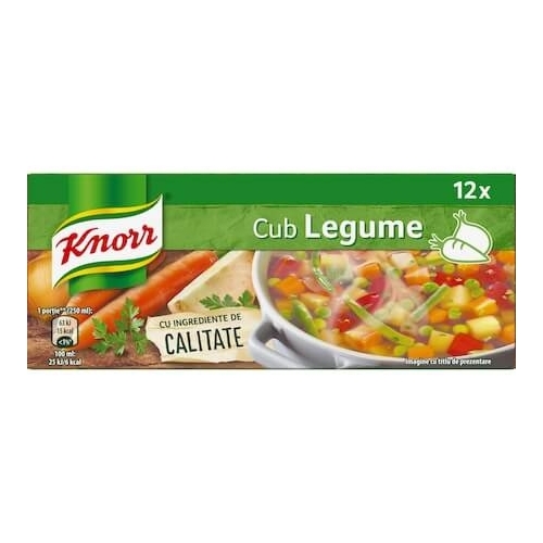 Knorr Cub legume 12 bucati x 9g
