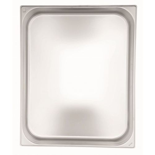 Cuva GN2/1 h-150mm, capacitate 42.5 litri, inox AISI304, margini ranforsate