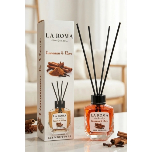 Odorizant camera cu betisoare aroma de Scortisoara, 120 ml