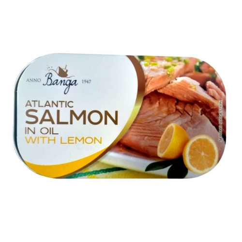Anno Banga Atlantic Somon in ulei cu lamaie, 120 gpe grupdzc.ro✅. Descopera gama copleta de produse la oferte speciale✅!