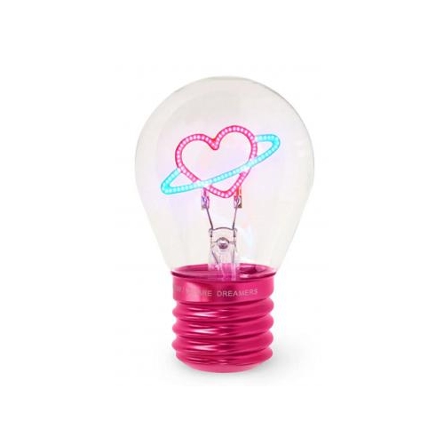 Lampa Bulb Planet Heart, Legami
