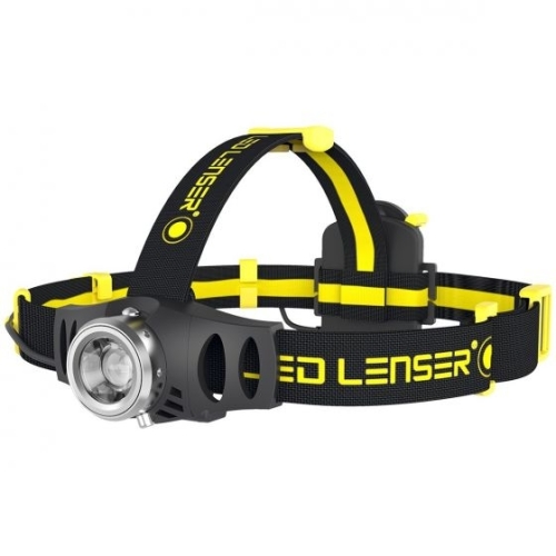 Lanterna-de-cap-reincarcabila-200 lm-raza-luminoasa-120 m,-LEDLENSER-IH6R-Industriala