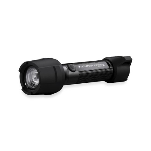 Lanterna-reincarcabila-500 lm-raza-luminoasa-240 m-cu-incarcator-si-accesorii,-LEDLENSER-P5R Work 