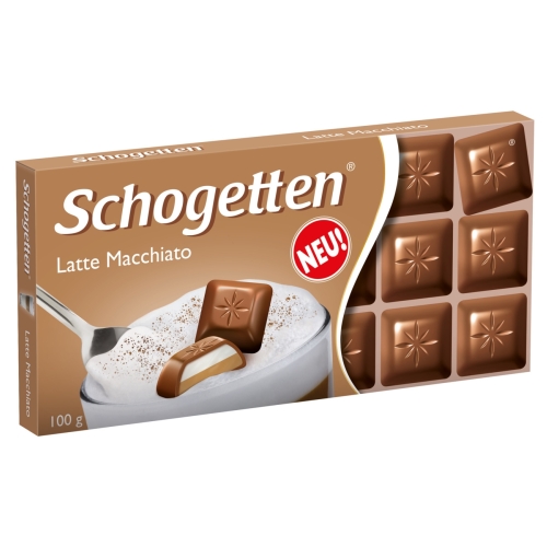 Schogetten Ciocolata latte macchiato, 100g