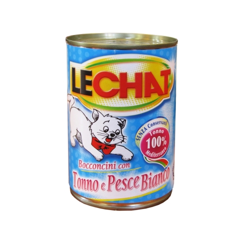 Monge Hrana Umeda Pentru Pisici, LeChat, Cu Ton, 400 g