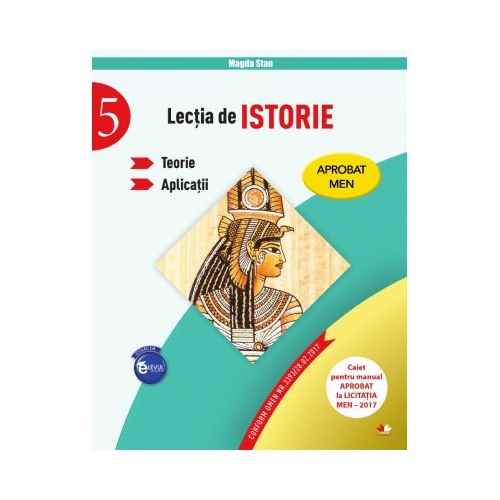 Lectia de istorie. Teorie. Aplicatii. Clasa a-V-a - Magda Stan