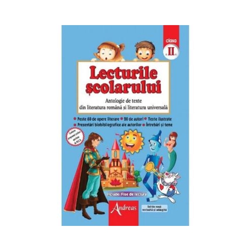 Lecturile scolarului clasa 2, editura Andreas