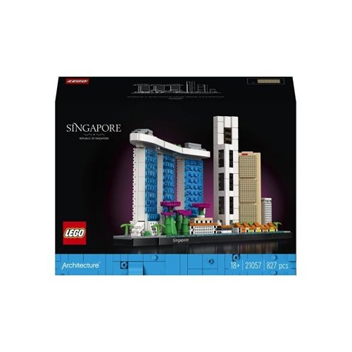 LEGO Architecture Singapore 21057, 827 piese