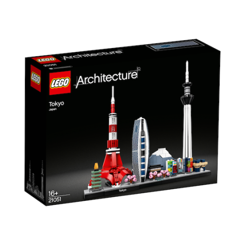 LEGO Architecture. Tokyo 21051, 547 piese