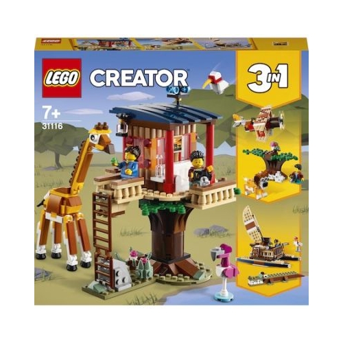 LEGO Creator 3 in 1 Casuta din savana 31116, 397 piese LEGO Creator Lego