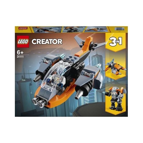 LEGO Creator 3 in 1 Drona cibernetica 31111, 113 piese LEGO Creator Lego grupdzc