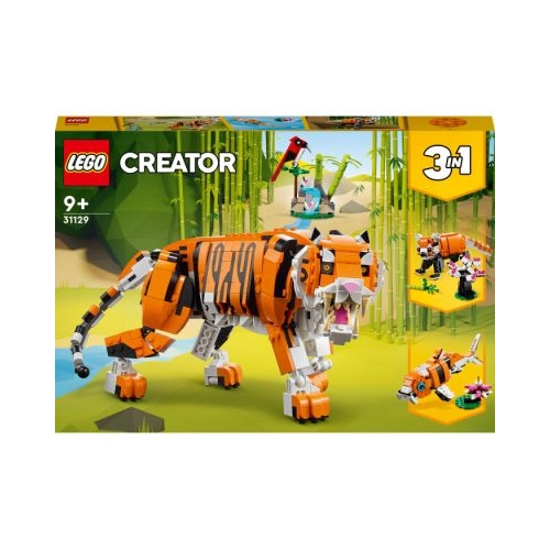 LEGO Creator 3 in 1 Tigru maiestuos 31129, 755 piese