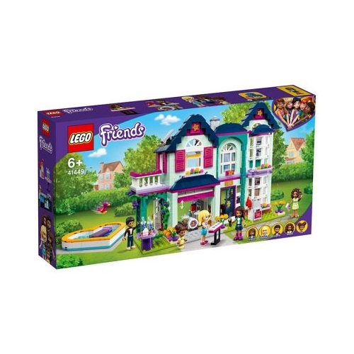 LEGO Friends. Casa familiei Andreei 41449, 802 piese LEGO Friends Lego