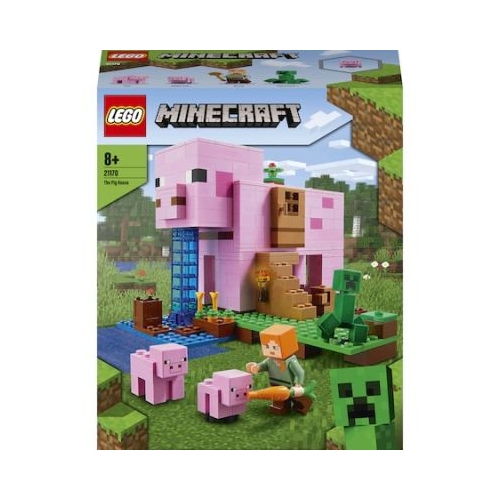 LEGO Minecraft Casa purcelusilor 21170, 490 piese LEGO Minecraft Lego grupdzc