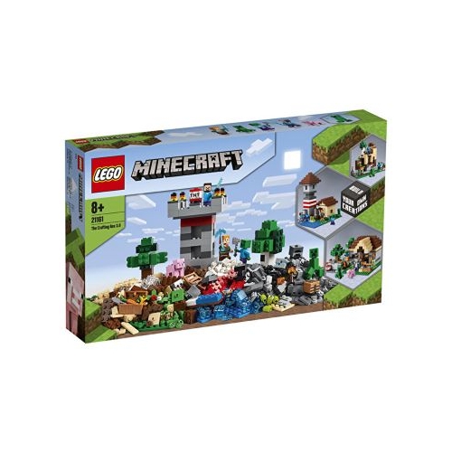 LEGO Minecraft Cutie de crafting 3. 0 21161, 564 piese