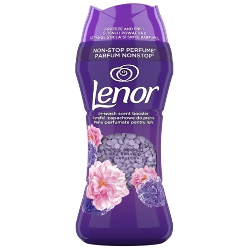 Perle parfumate Lenor Floral Bouquet cu parfum pentru rufe, 270 gr