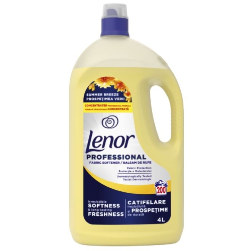Balsam de rufe, Professional Summer Breeze, 4 L,  200 de spalari, Lenor