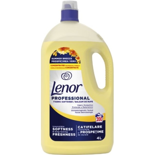 Balsam de rufe Professional Summer Breeze 200 de spalari, 4 l, Lenor