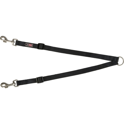 Trixie Lesa Dubla Chinga XS-M 40-70 cm/15 mm Negru 201101